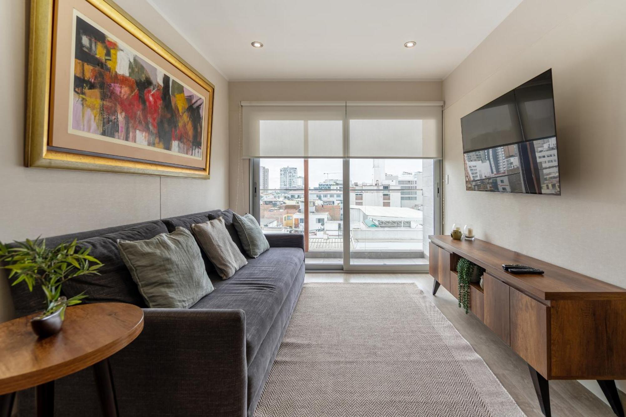 Modern 1Br Loft Close To The Seawalk Of Miraflores Distretto di Distretto di Lima Esterno foto