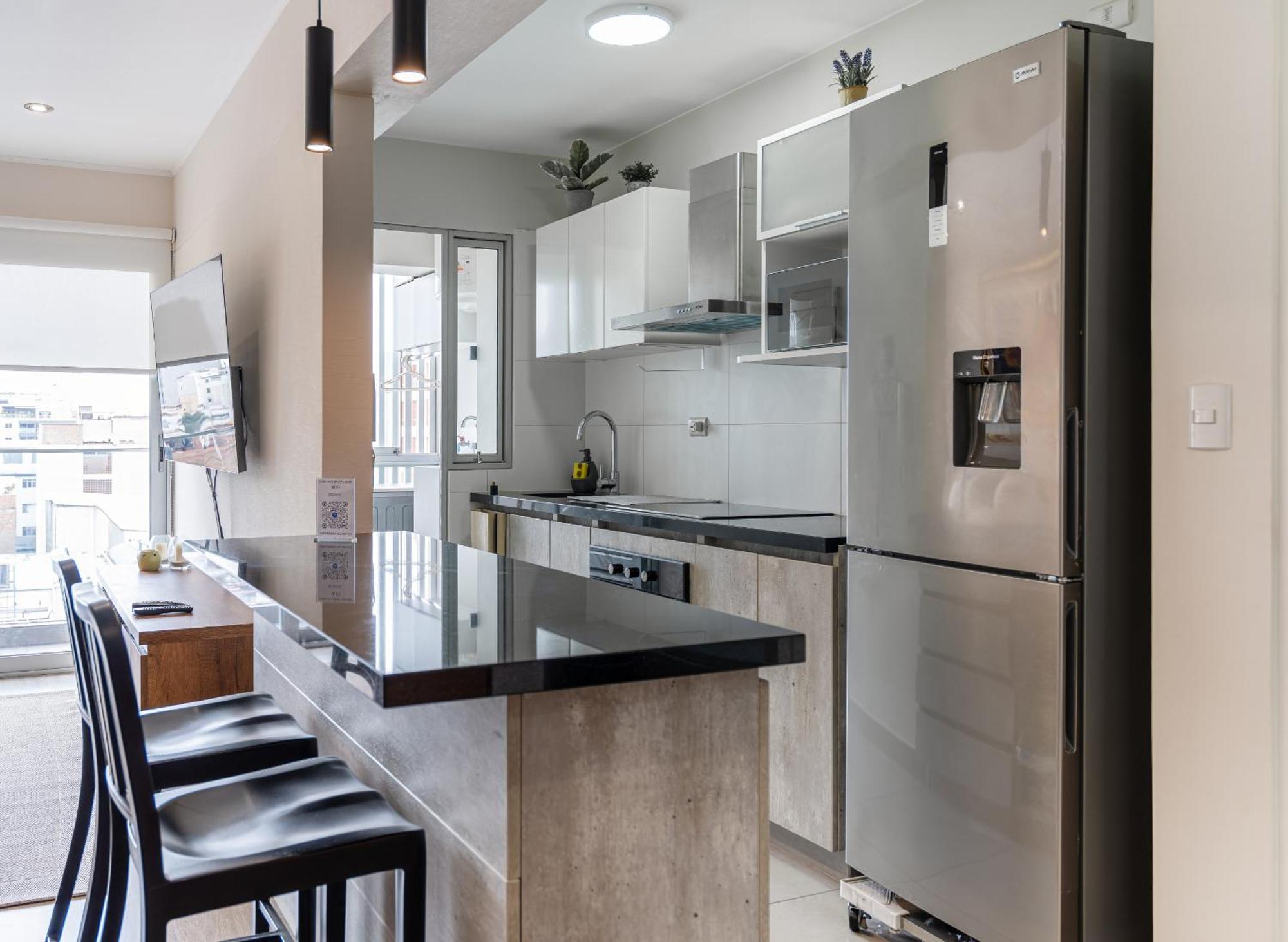 Modern 1Br Loft Close To The Seawalk Of Miraflores Distretto di Distretto di Lima Esterno foto